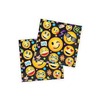 16 guardanapos smile