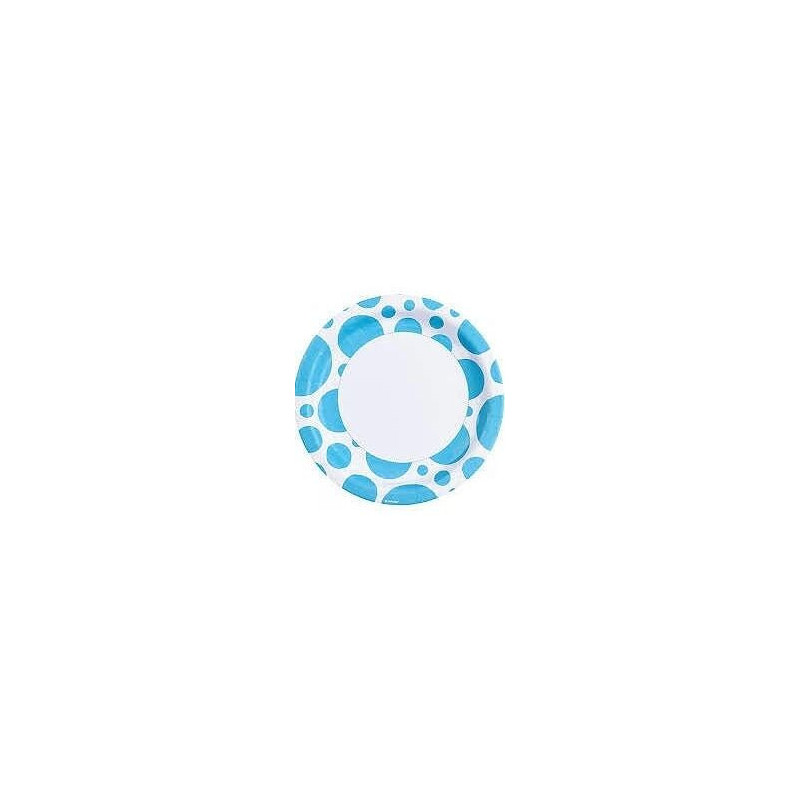 Pratos Bolas Azul Turquesa