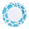 Pratos Bolas Azul Turquesa