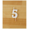 Vela 6cm N5 Branco