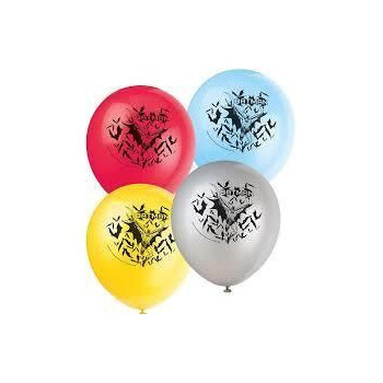 8 balões 12'' Batman