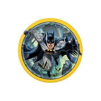 8 pratos batman 23cm