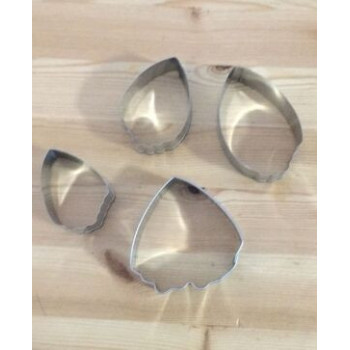 Cortador Metal Peonia 4pcs