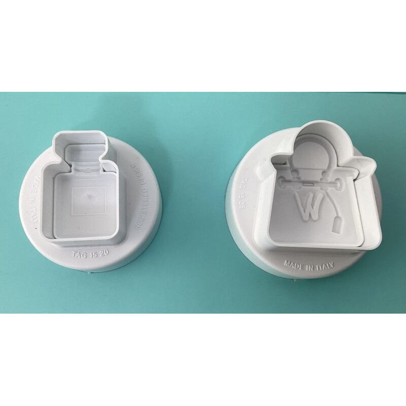 SilikoMart - Cortador com ejector Senhora c/2