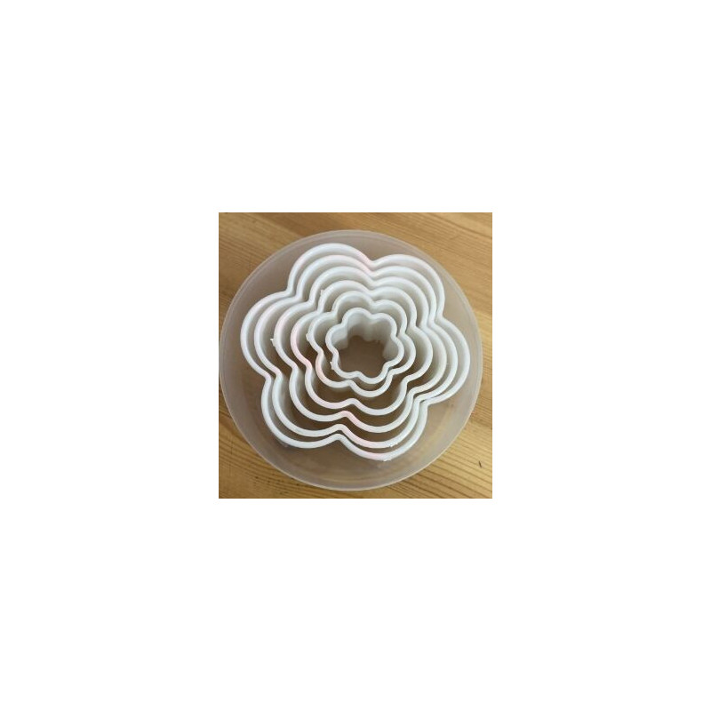 Conjunto Cortador de Flor 5 Pças