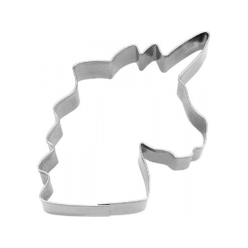 Cortante cabeça unicórnio 8,5 cm