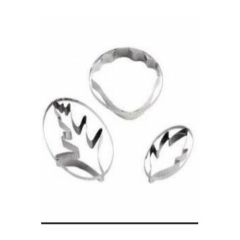 Wilton Cortante Papoila 3 peças