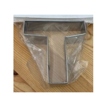 Cortador Metal Letra T 7cm