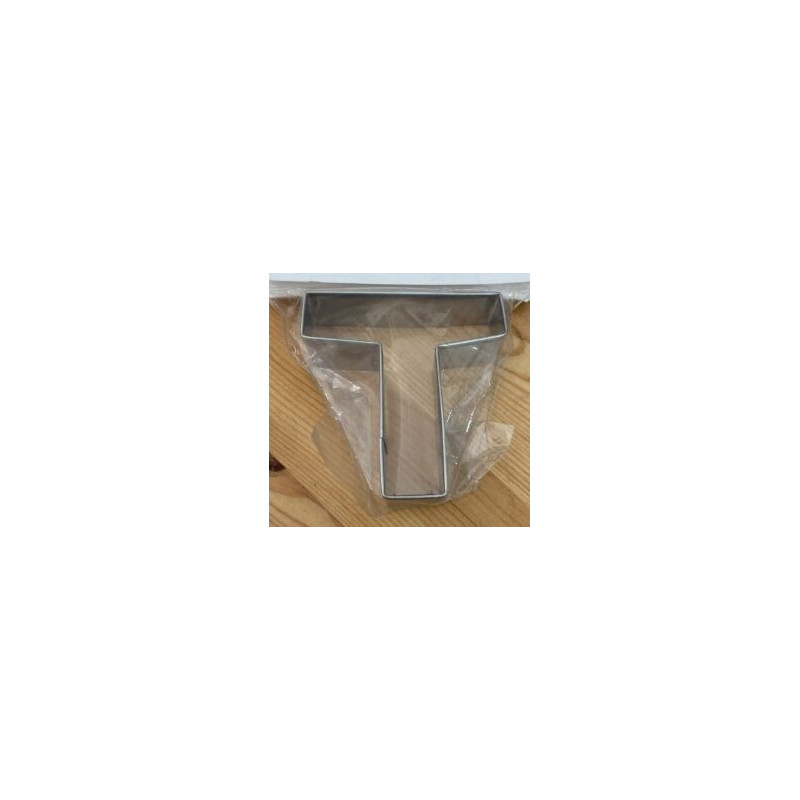 Cortador Metal Letra T 7cm