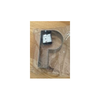 Cortador Metal Letra P 7cm