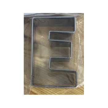 Cortador Metal Letra E 7cm