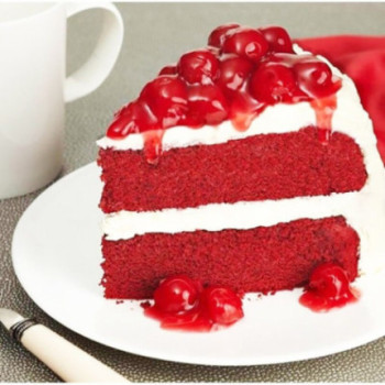 Bolo Velvet Cereja 500 gr.