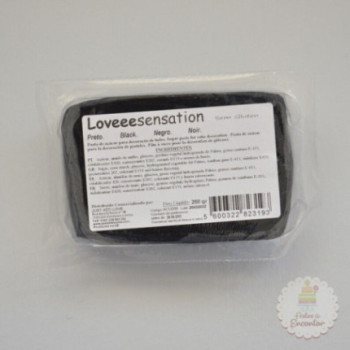 Pasta Loveeesensation preto 250 gr.