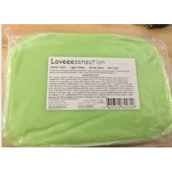 Pasta Loveeesensation verde claro 1 kg