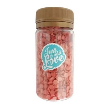 Confetis Vermelhos de Açúcar 55gr