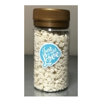 Confettis Branco 55gr Just Add Love