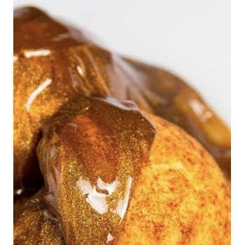 Brilho Sabor a caramelo dourado 500gr