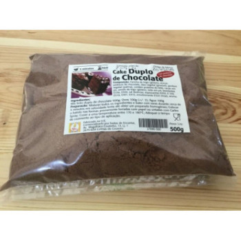 Bolo Duplo de Chocolate (com Pepitas) 500g
