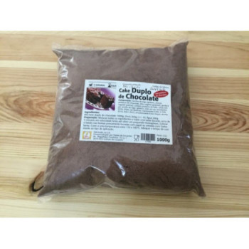 Bolo Duplo de Chocolate