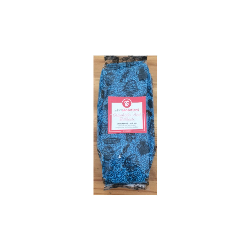 Granulado azul brilhante 250 gr