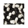 Mini Caveiras branco/preto açúcar