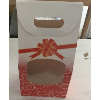 Caixa tipo saco c/ janela 11.5x24