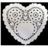 Naperon Papel Coração 12,50 cm