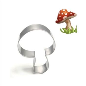 Cortador metal cogumelo