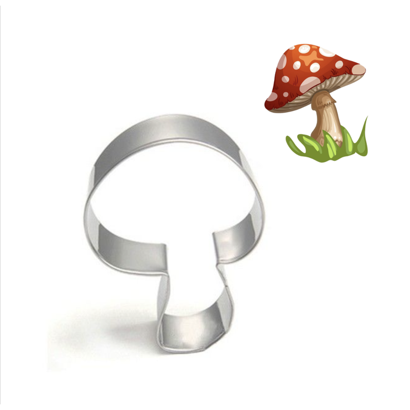 Cortador metal cogumelo