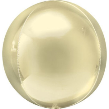 Orbe amarelo pastel - g20