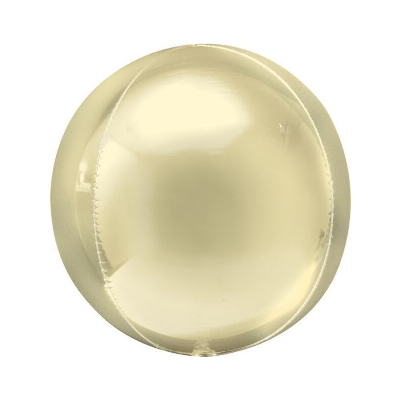 Orbe amarelo pastel - g20