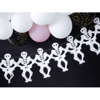 1piece garland skeletons White 3m