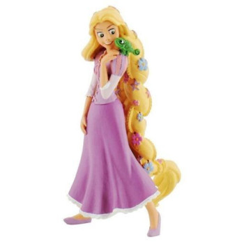 Rapunzel com flores