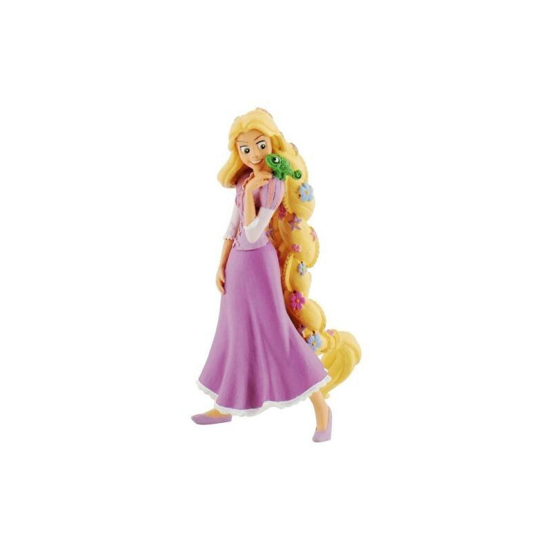 Rapunzel com flores