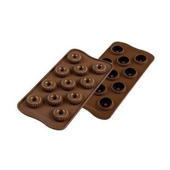 Molde Silicone Choco Crown 3D