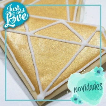 Glacê Diamante Ouro 70g