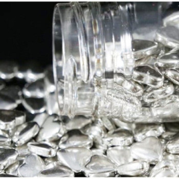 Corações Metalizados 75g