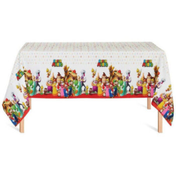 Toalha Plástico Super Mário 137x243cm