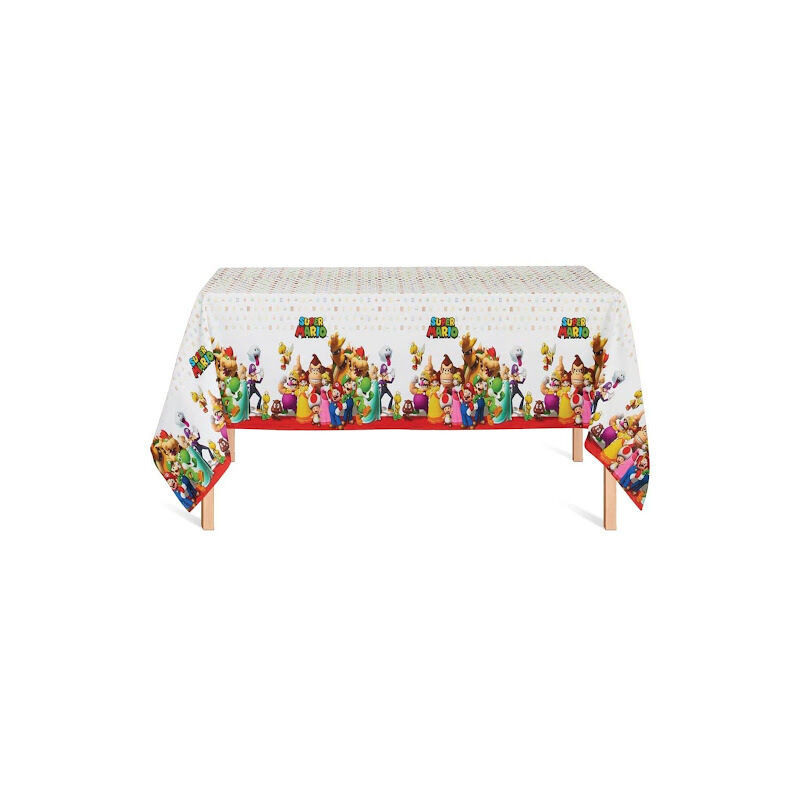 Toalha Plástico Super Mário 137x243cm