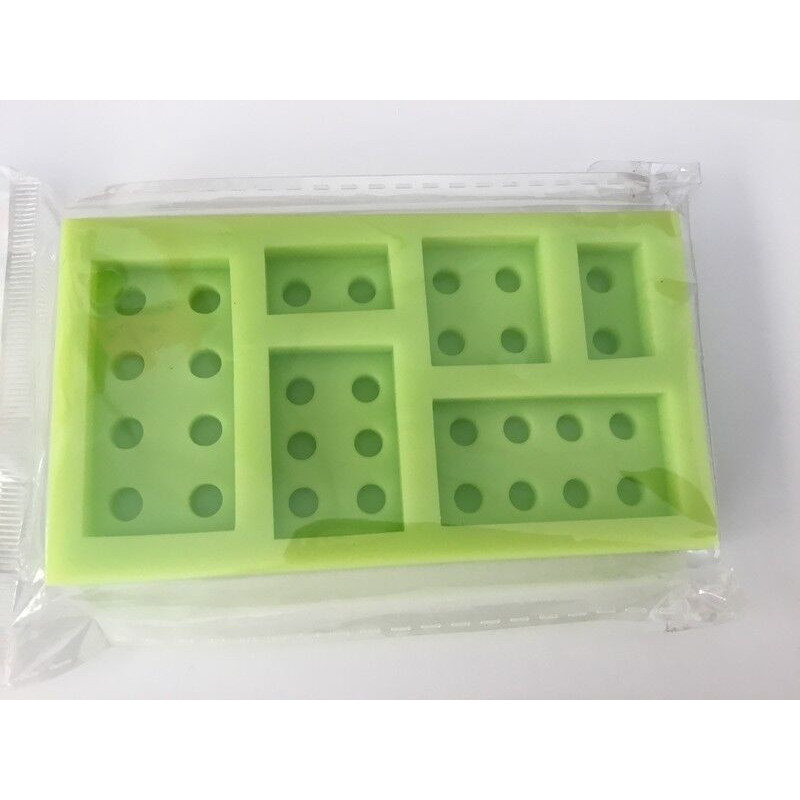 Molde Silicone Peças de lego com 6