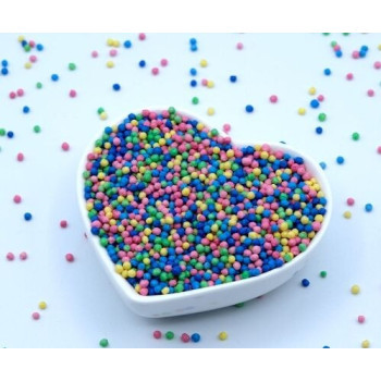 Esferas Coloridas 2 mm, 100 gr.