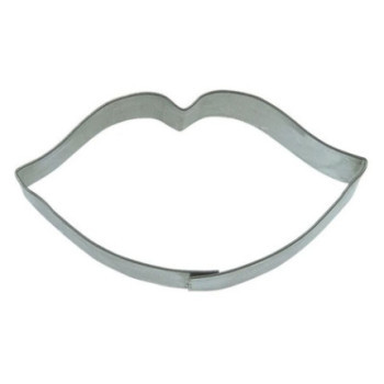 Cortante Metal Lábios, 7cm