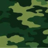 16 Guardanapos 33 x 33 cm Camouflage