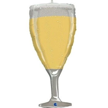 Balão super shape 37" copo de Champanhe