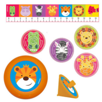 Toy Favor Set Jungle Animals  24 pçs
