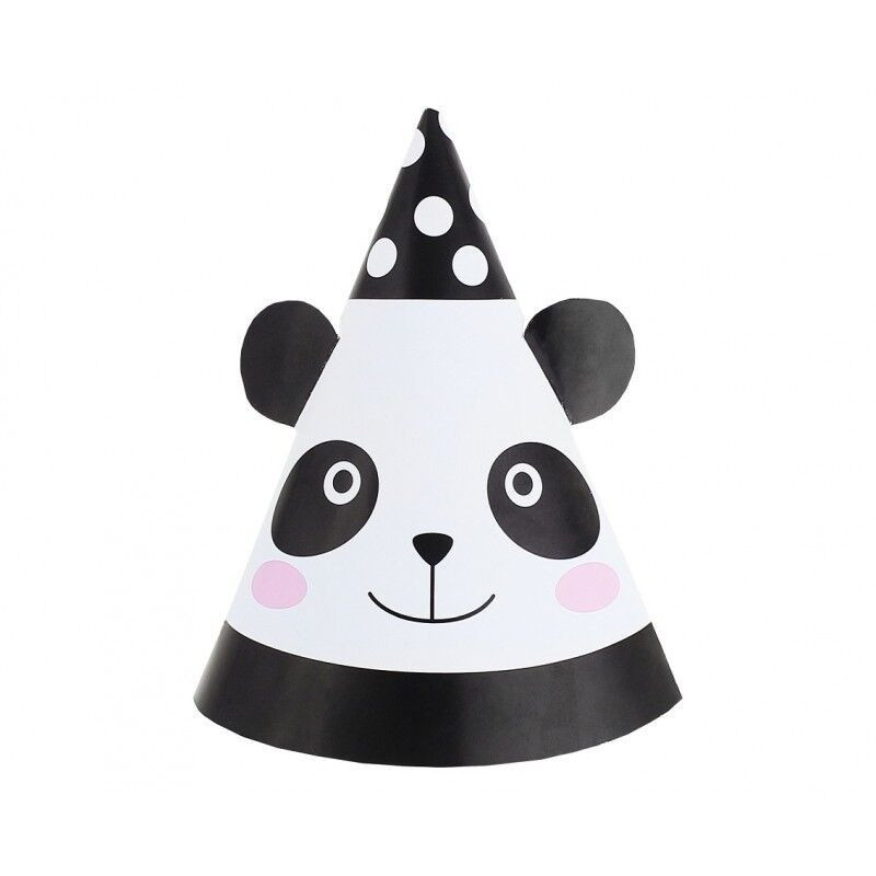 6 chapéus Panda