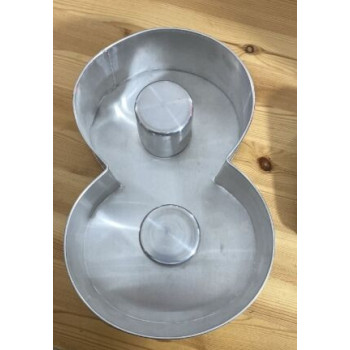 Forma aluminio Nº 8 30cm