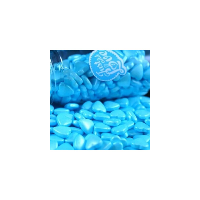 Corações 3D Azul Claro 75 gr. Just add Love