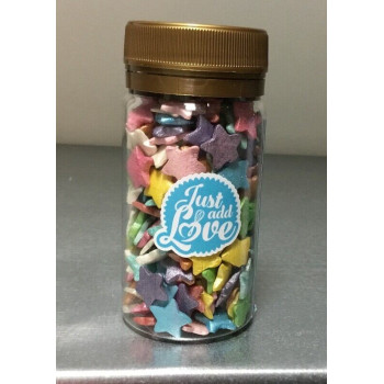 Estrelas Coloridas Grandes 50 gr Just add Love