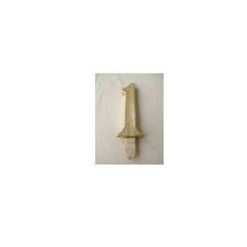 Vela Nº1 13cm Dourado